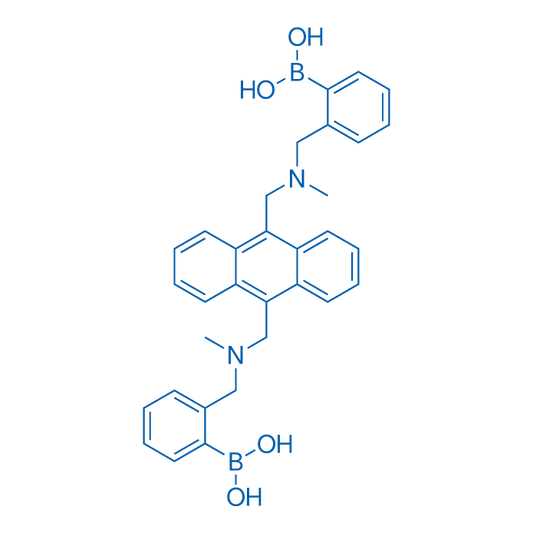 ((((Anthracene-9,10-diylbis(methylene))bis(methylazanediyl))bis(methylene))bis(2,1-phenylene))diboronic acid 250mg