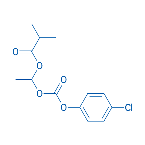 1-(((4-Chlorophenoxy)carbonyl)oxy)ethyl isobutyrate 250mg