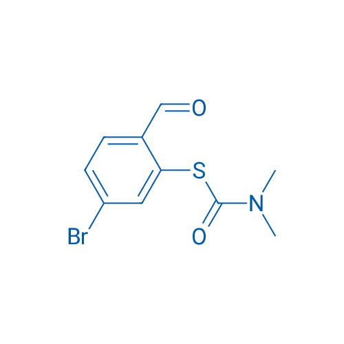 S-(5-Bromo-2-formylphenyl) dimethylcarbamothioate 250mg