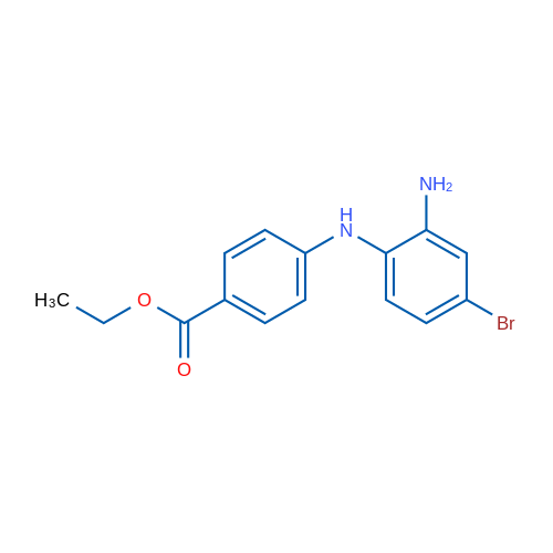 Ethyl 4-((2-amino-4-bromophenyl)amino)benzoate 5g