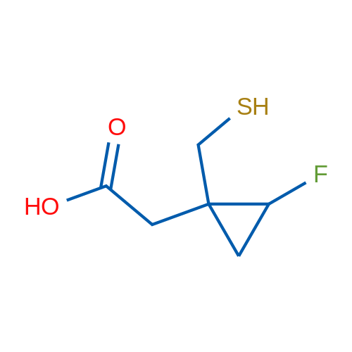 2-(2-Fluoro-1-(mercaptomethyl)cyclopropyl)acetic acid 1g