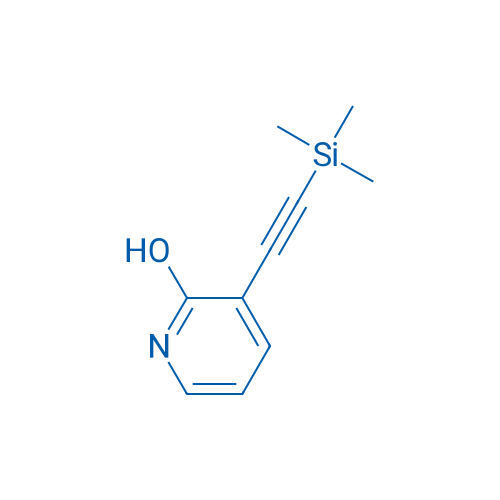 3-((Trimethylsilyl)ethynyl)pyridin-2-ol 1g