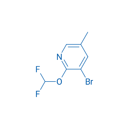 3-BROMO-2-(DIFLUOROMETHOXY)-5-METHYLPYRIDINE 1g