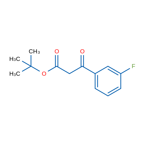 tert-Butyl 3-(3-fluorophenyl)-3-oxopropanoate 1g