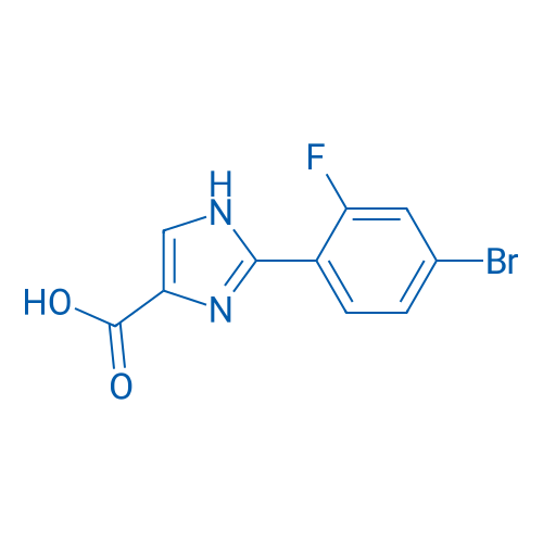 2-(4-Bromo-2-fluorophenyl)-1H-imidazole-4-carboxylic acid 1g