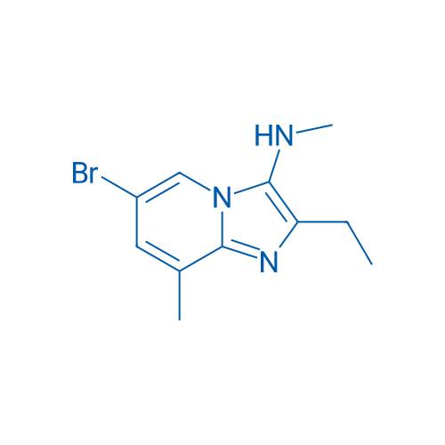 6-Bromo-2-ethyl-N,8-dimethylimidazo[1,2-a]pyridin-3-amine 250mg