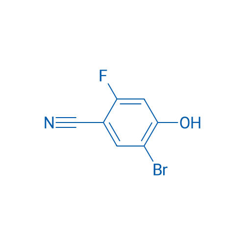 5-Bromo-2-fluoro-4-hydroxybenzonitrile 1g