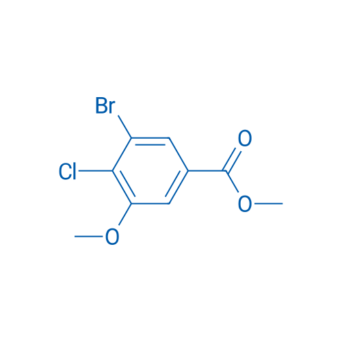 Methyl 3-bromo-4-chloro-5-methoxybenzoate 250mg