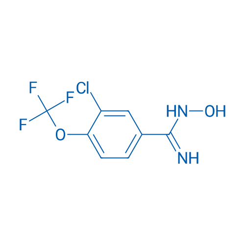 3-Chloro-N-hydroxy-4-(trifluoromethoxy)benzimidamide 250mg