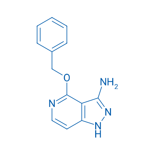 4-(Benzyloxy)-1H-pyrazolo[4,3-c]pyridin-3-amine 100mg