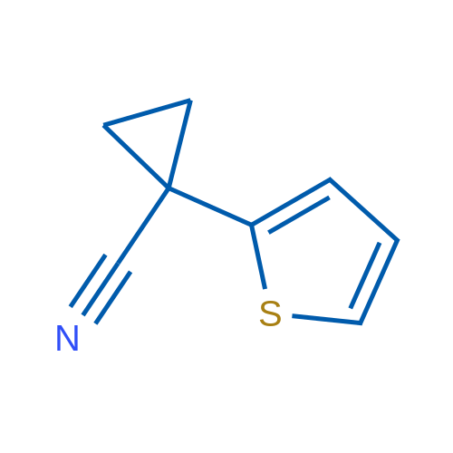 1-(Thiophen-2-yl)cyclopropanecarbonitrile 5g