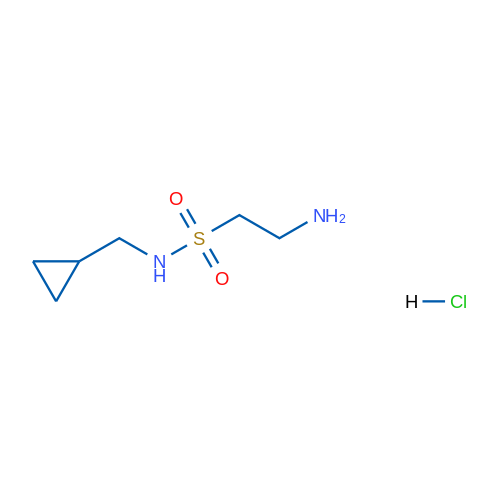 2-Amino-N-(cyclopropylmethyl)ethane-1-sulfonamide hydrochloride 1g
