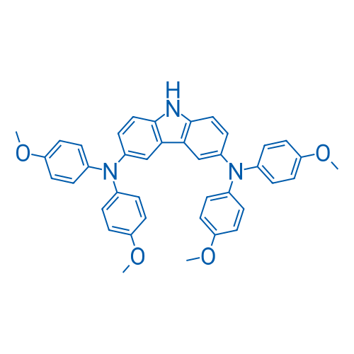 N,N,N',N'-Tetrakis(4-methoxyphenyl)-9H-carbazole-3,6-diamine 250mg