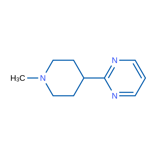 2-(1-Methylpiperidin-4-yl)pyrimidine 1g