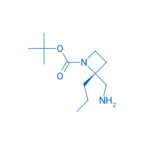 (R)-tert-Butyl 2-(aminomethyl)-2-propylazetidine-1-carboxylate 1g