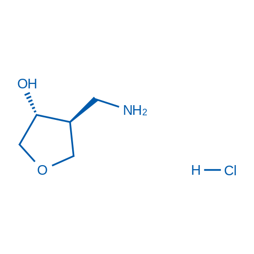 (3R,4S)-rel-4-(Aminomethyl)tetrahydrofuran-3-ol hydrochloride 100mg