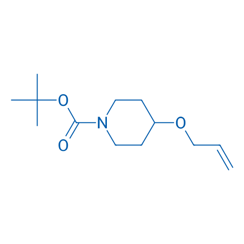 tert-Butyl 4-(allyloxy)piperidine-1-carboxylate 250mg