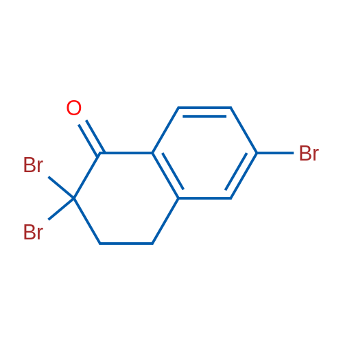 2,2,6-Tribromo-3,4-dihydronaphthalen-1(2H)-one 250mg