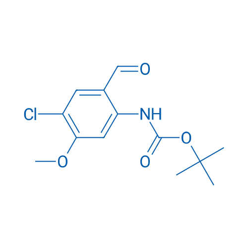tert-Butyl (4-chloro-2-formyl-5-methoxyphenyl)carbamate 1g
