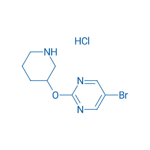 5-Bromo-2-(piperidin-3-yloxy)pyrimidine hydrochloride 5g