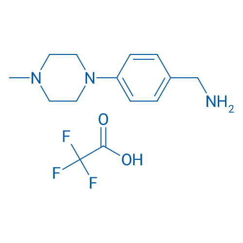 (4-(4-Methylpiperazin-1-yl)phenyl)methanamine 2,2,2-trifluoroacetate 1g