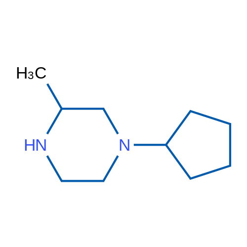 1-Cyclopentyl-3-methylpiperazine 1g