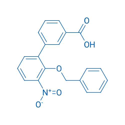 2'-(Benzyloxy)-3'-nitro-[1,1'-biphenyl]-3-carboxylic acid 1g