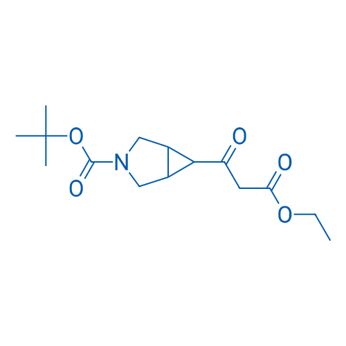 tert-Butyl exo-6-(3-ethoxy-3-oxopropanoyl)-3-azabicyclo[3.1.0]hexane-3-carboxylate 100mg