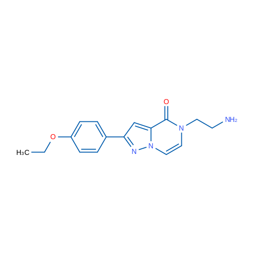 5-(2-Aminoethyl)-2-(4-ethoxyphenyl)-4H,5H-pyrazolo[1,5-a]pyrazin-4-one 1g