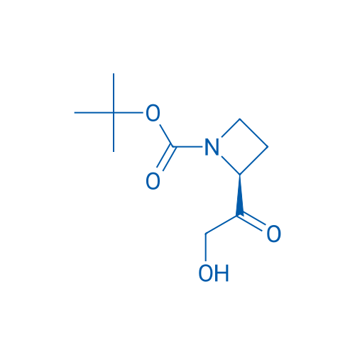 tert-butyl (2S)-2-(2-hydroxyacetyl)azetidine-1-carboxylate 1g