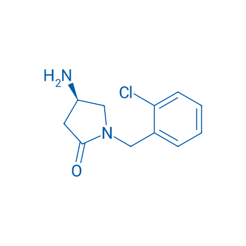 (R)-4-Amino-1-(2-chlorobenzyl)pyrrolidin-2-one 250mg