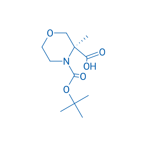 (S)-4-(tert-Butoxycarbonyl)-3-methylmorpholine-3-carboxylic acid 1g