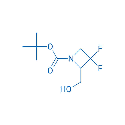 tert-Butyl 3,3-difluoro-2-(hydroxymethyl)azetidine-1-carboxylate 250mg
