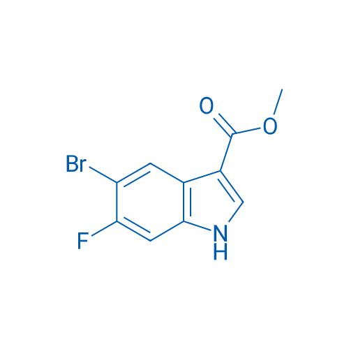 Methyl 5-bromo-6-fluoro-1H-indole-3-carboxylate 1g