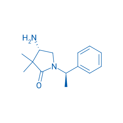 (4S)-4-amino-3,3-dimethyl-1-[(1r)-1-phenylethyl]pyrrolidin-2-one 1g