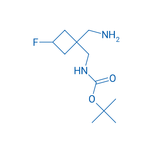 tert-Butyl ((1-(aminomethyl)-3-fluorocyclobutyl)methyl)carbamate 1g
