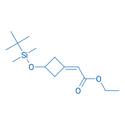 ethyl 2-{3-[(tert-butyldimethylsilyl)oxy]cyclobutylidene}acetate 1g