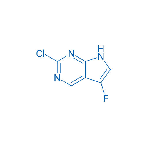 2-Chloro-5-fluoro-7H-pyrrolo[2,3-d]pyrimidine 5g