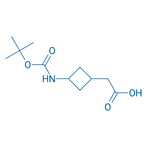 2-[3-(tert-butoxycarbonylamino)cyclobutyl]acetic acid 100mg