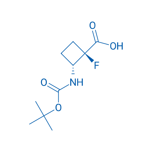 (1R,2R)-2-((tert-Butoxycarbonyl)amino)-1-fluorocyclobutane-1-carboxylic acid 100mg