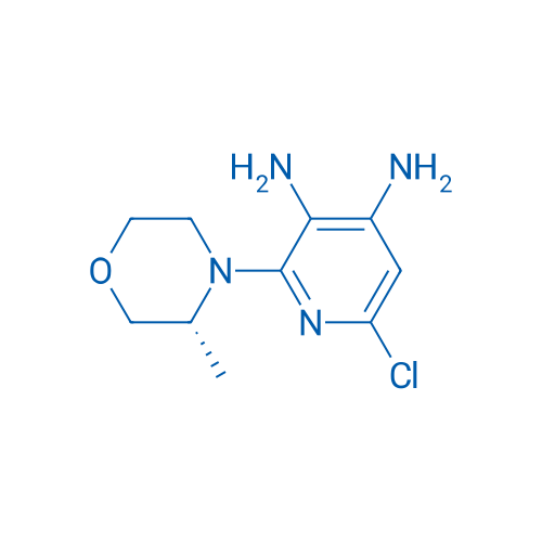 (R)-6-Chloro-2-(3-methylmorpholino)pyridine-3,4-diamine 1g