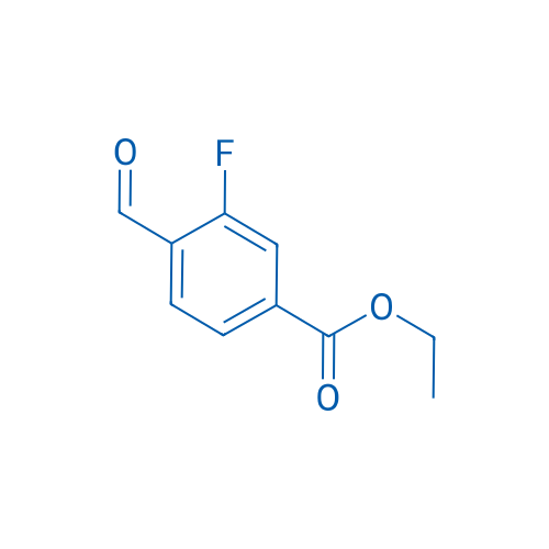 Ethyl 3-fluoro-4-formylbenzoate 250mg
