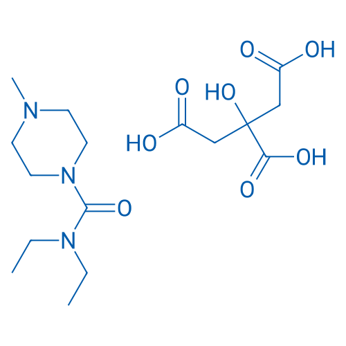 Diethylcarbamazine citrate 100mg