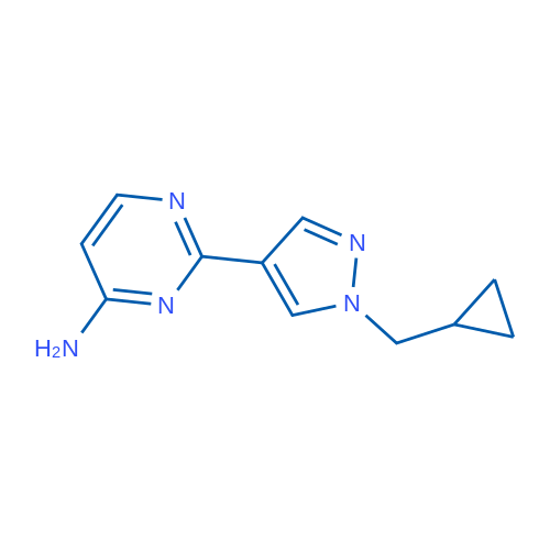 2-(1-(Cyclopropylmethyl)-1h-pyrazol-4-yl)pyrimidin-4-amine 1g