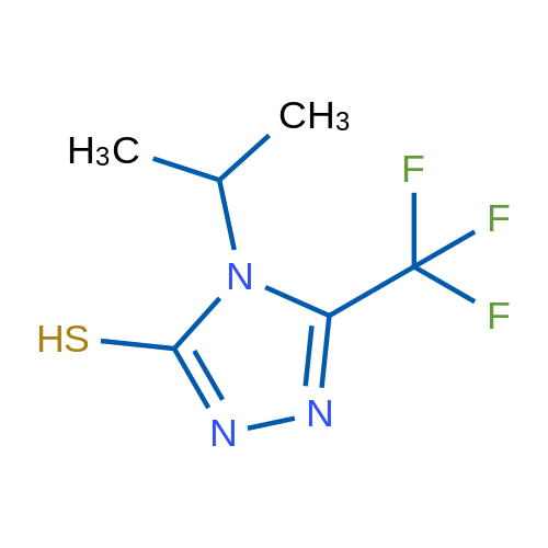 4-(Propan-2-yl)-5-(trifluoromethyl)-4h-1,2,4-triazole-3-thiol 1g