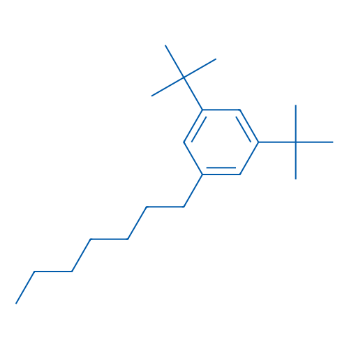1,3-Di-tert-butyl-5-heptylbenzene 1g