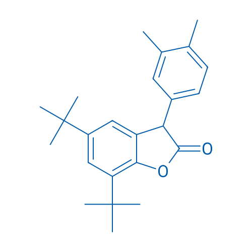 5,7-Di-tert-butyl-3-(3,4-dimethylphenyl)benzofuran-2(3H)-one 10g