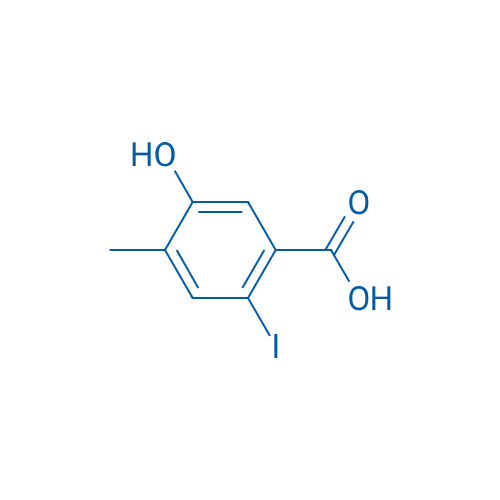 5-Hydroxy-2-iodo-4-methylbenzoic acid 1g