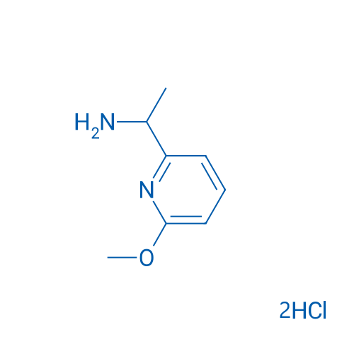 1-(6-Methoxypyridin-2-yl)ethan-1-amine dihydrochloride 250mg