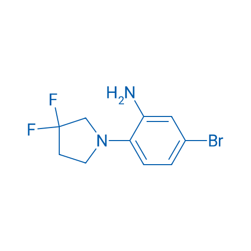 5-Bromo-2-(3,3-difluoropyrrolidin-1-yl)aniline 1g